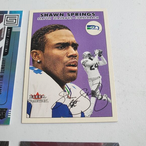 Football Cards Lot Of 12 NM 2019 2020 2021 Panini 2000 Fleer w Refractors & RC - Picture 5 of 13